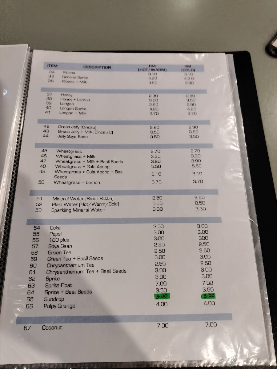Menu Maan Cafe & Restaurant - Bidayuh Cuisine-2