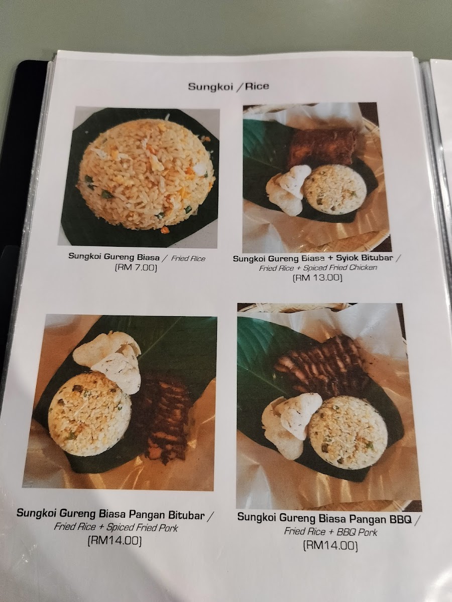 Menu Maan Cafe & Restaurant - Bidayuh Cuisine-8