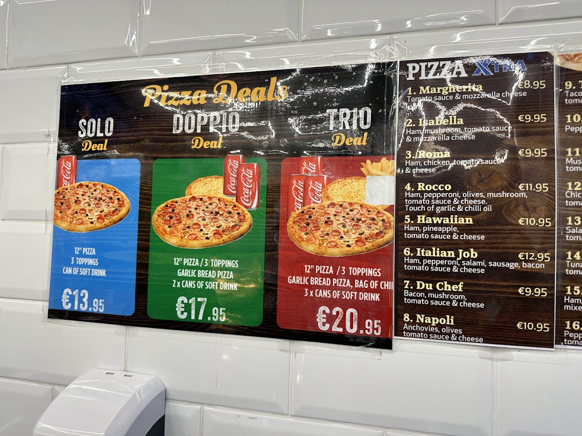 Menu Macari Xtra-3