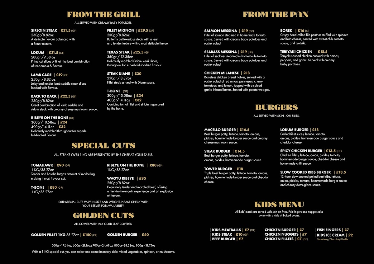 Menu Macello Meathouse | West Derby Village-2
