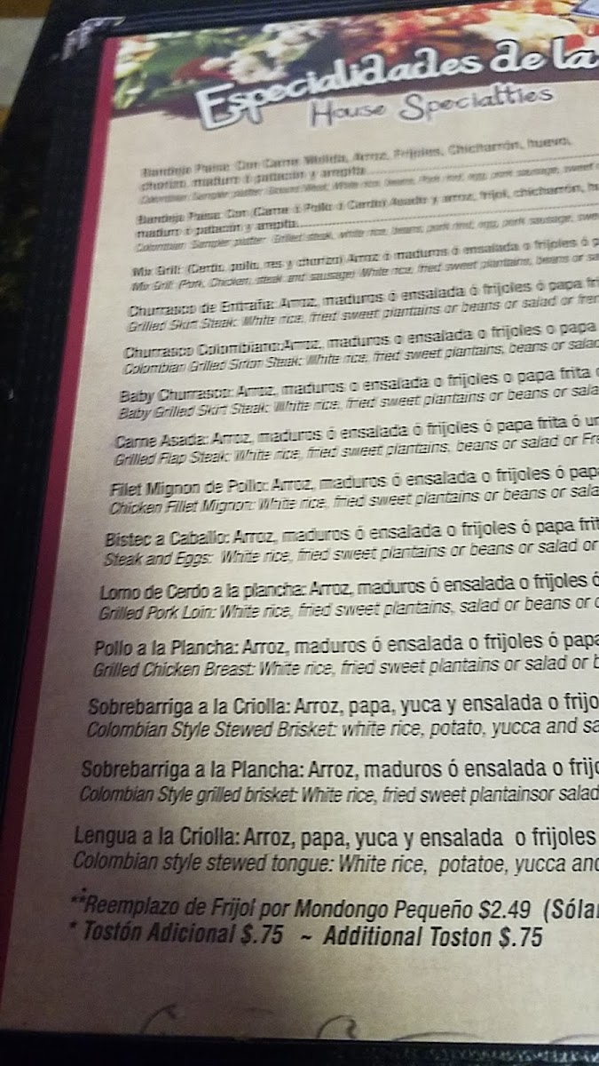 Menu Macita's Restaurant & Bakery - Cutler Bay-4