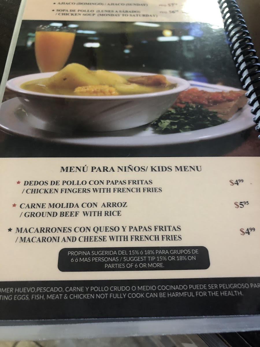 Menu Macita's Restaurant & Bakery - Cutler Bay-6