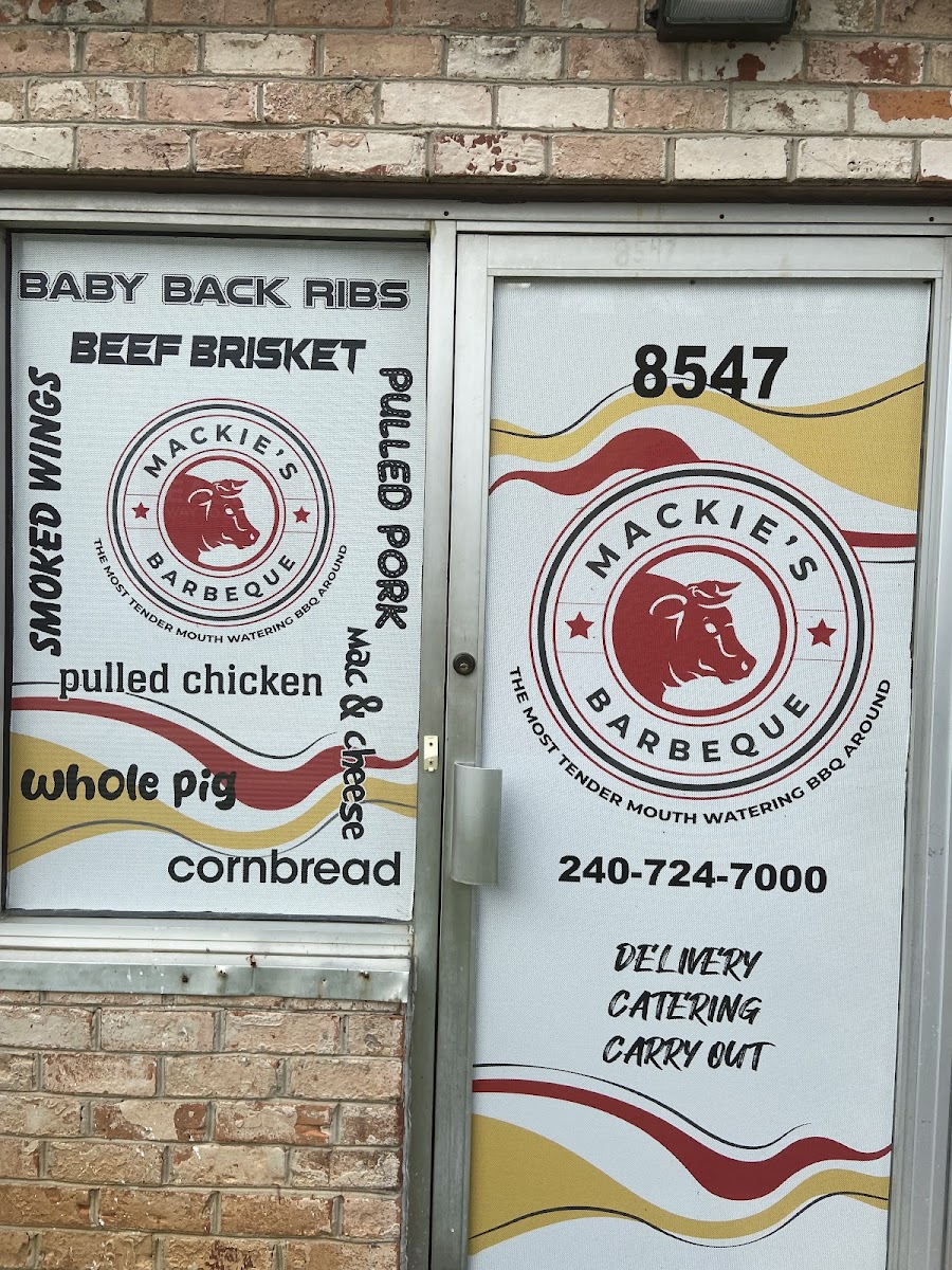 Menu Mackie's Barbecue - Takeout-7
