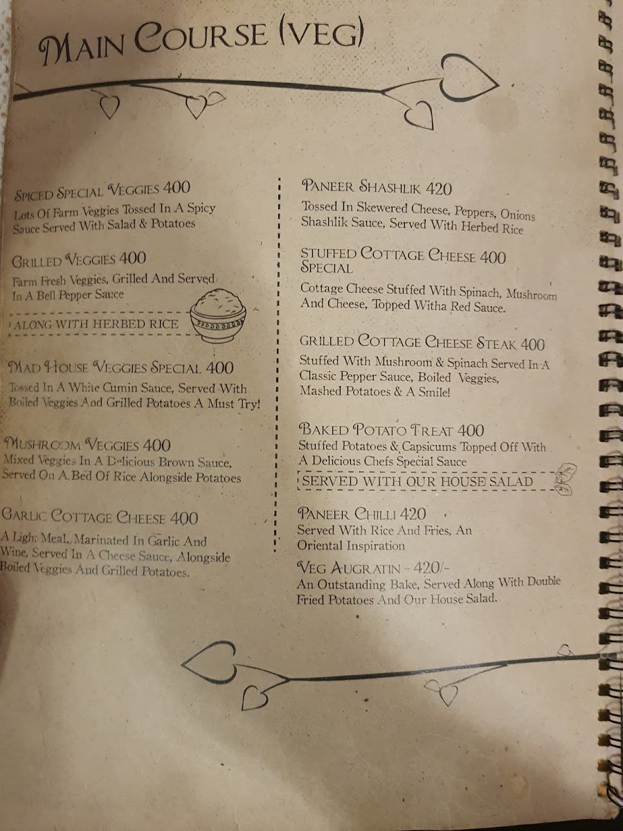 Menu Mad House Grill-9