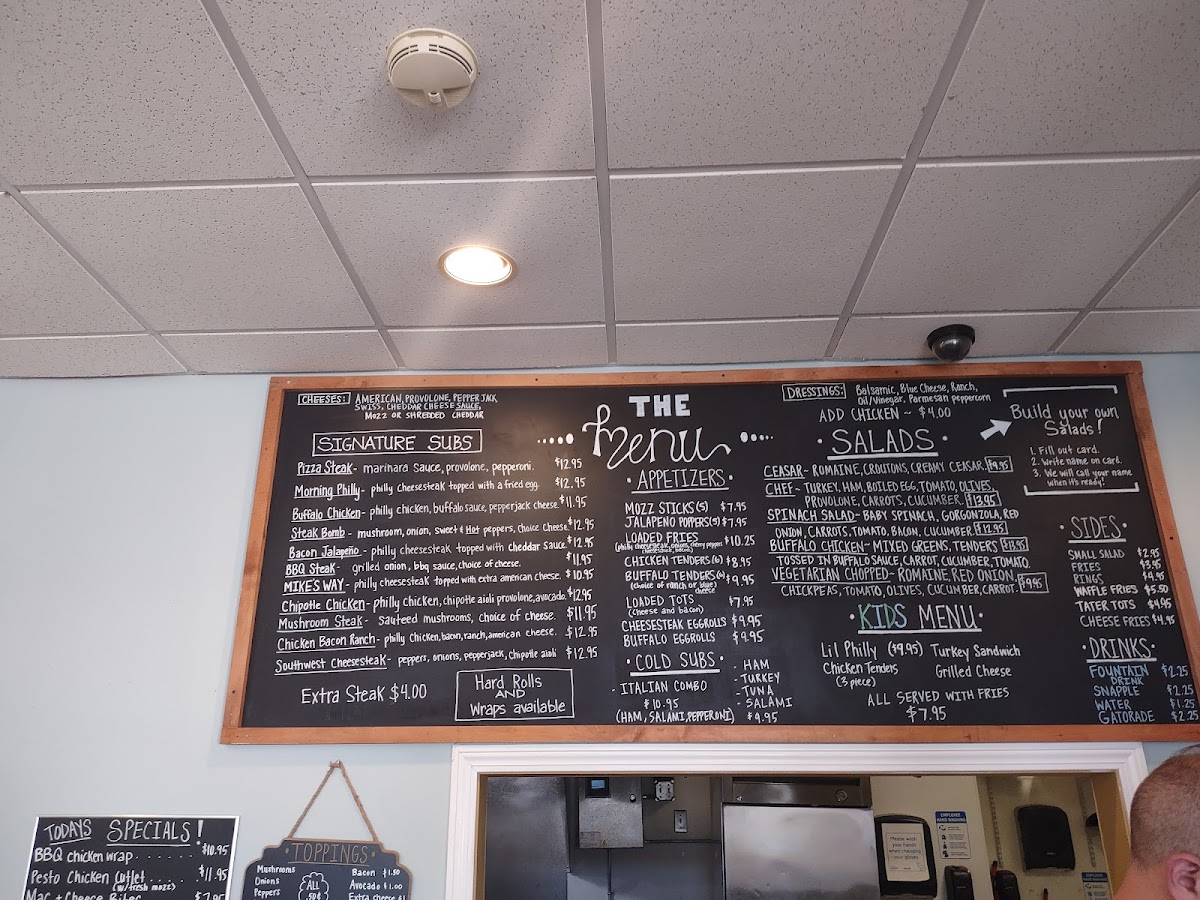 Menu Mad Mike’S Cheesesteaks & Salads-3