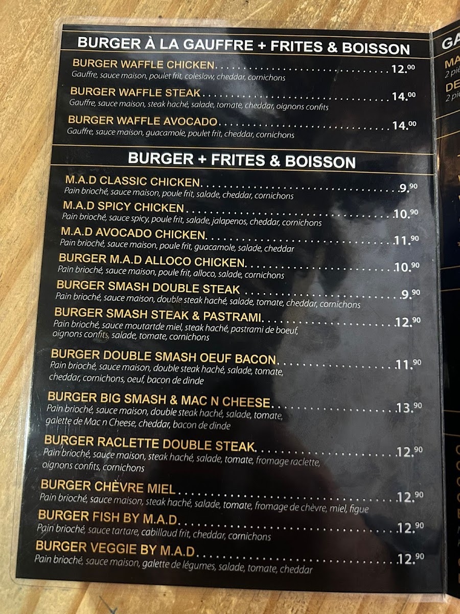Menu M.a.d Waffles Chicken Burgers-1