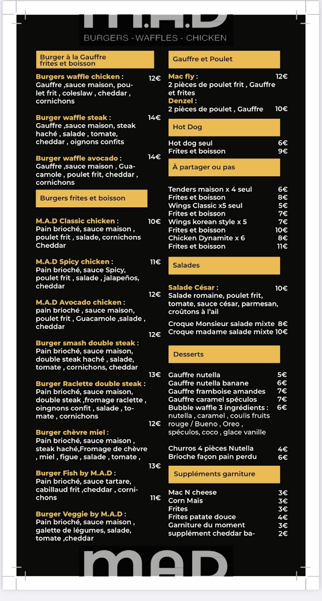 Menu M.a.d Waffles Chicken Burgers-2