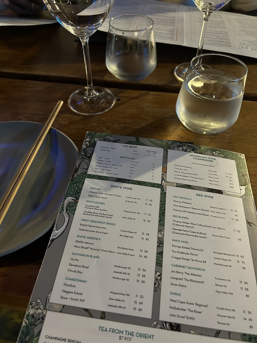 Menu Madam Fu Modern Asian-1