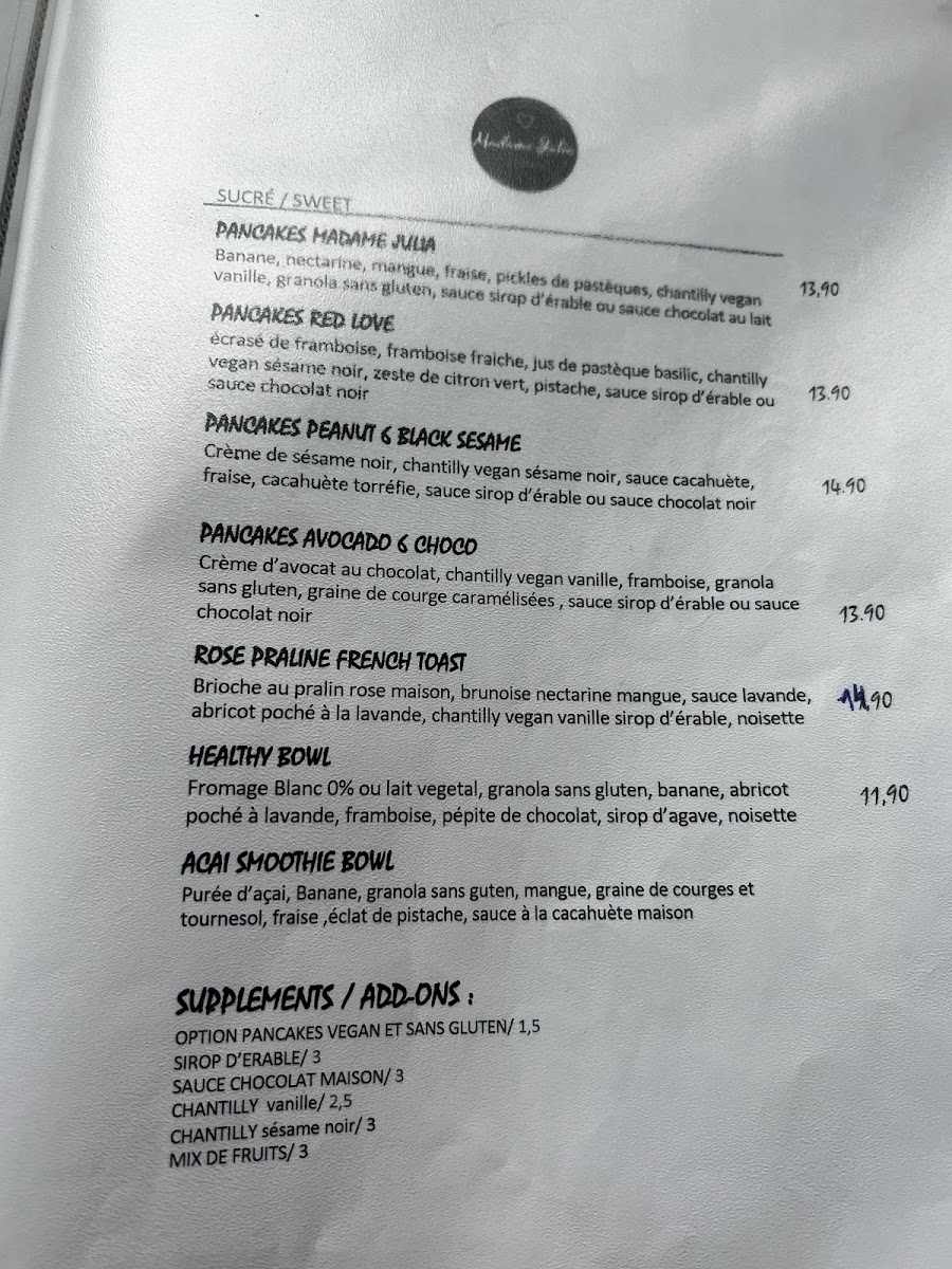 Menu Madame Julia-8
