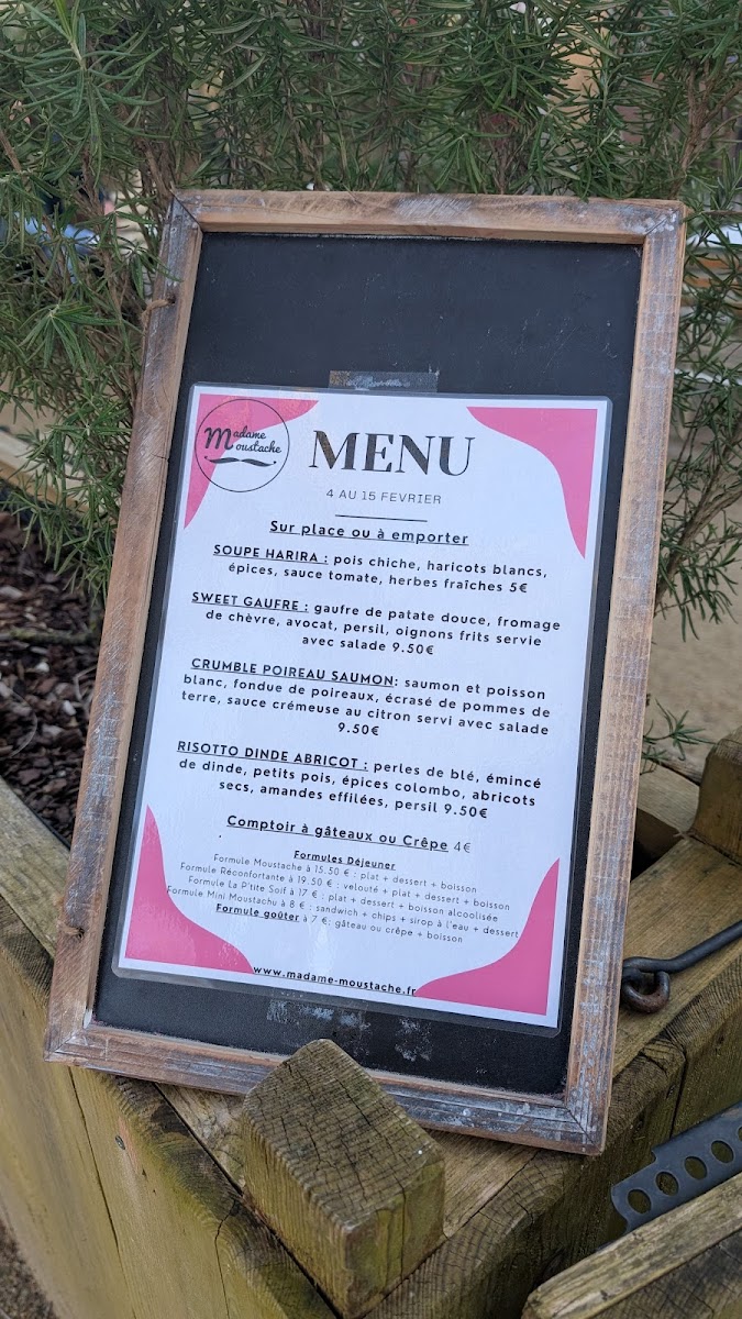 Menu Madame Moustache-1