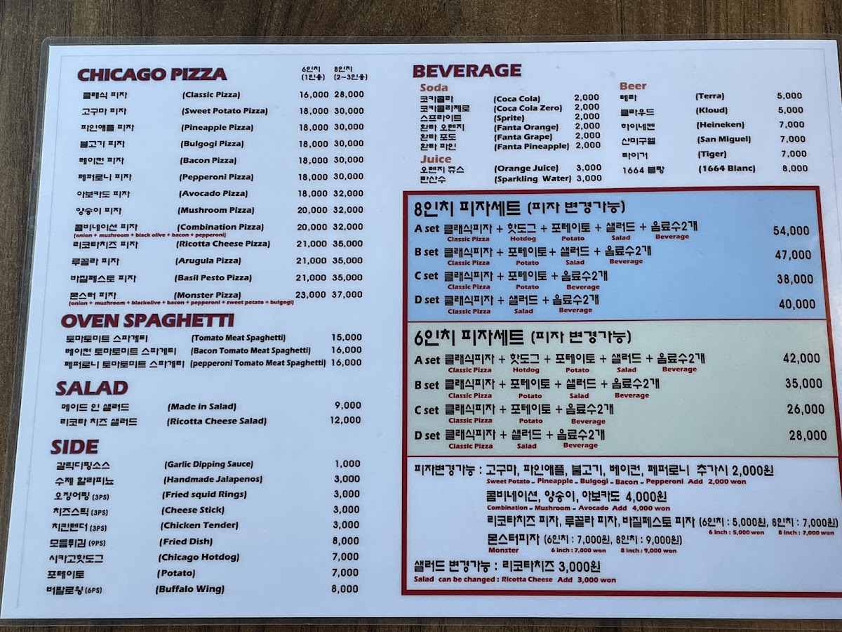 Menu Made In Chicago Pizza-10