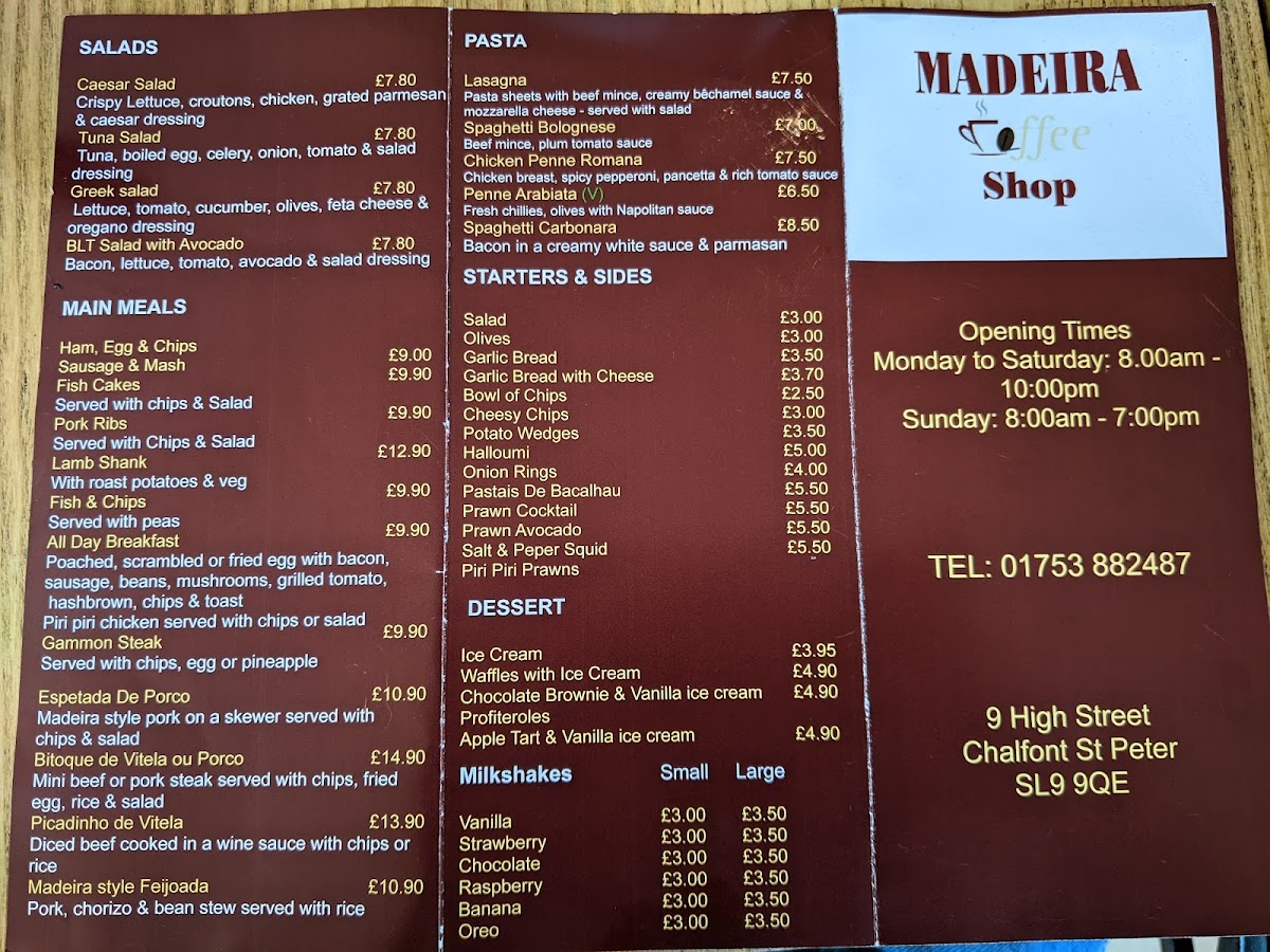Menu Madeira Restaurant-3