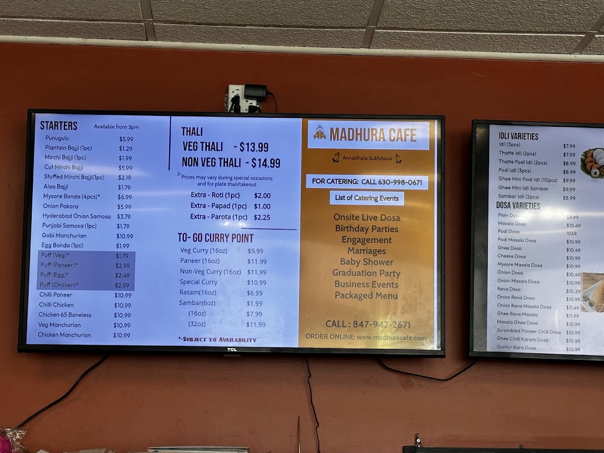 Menu Madhura Cafe-3