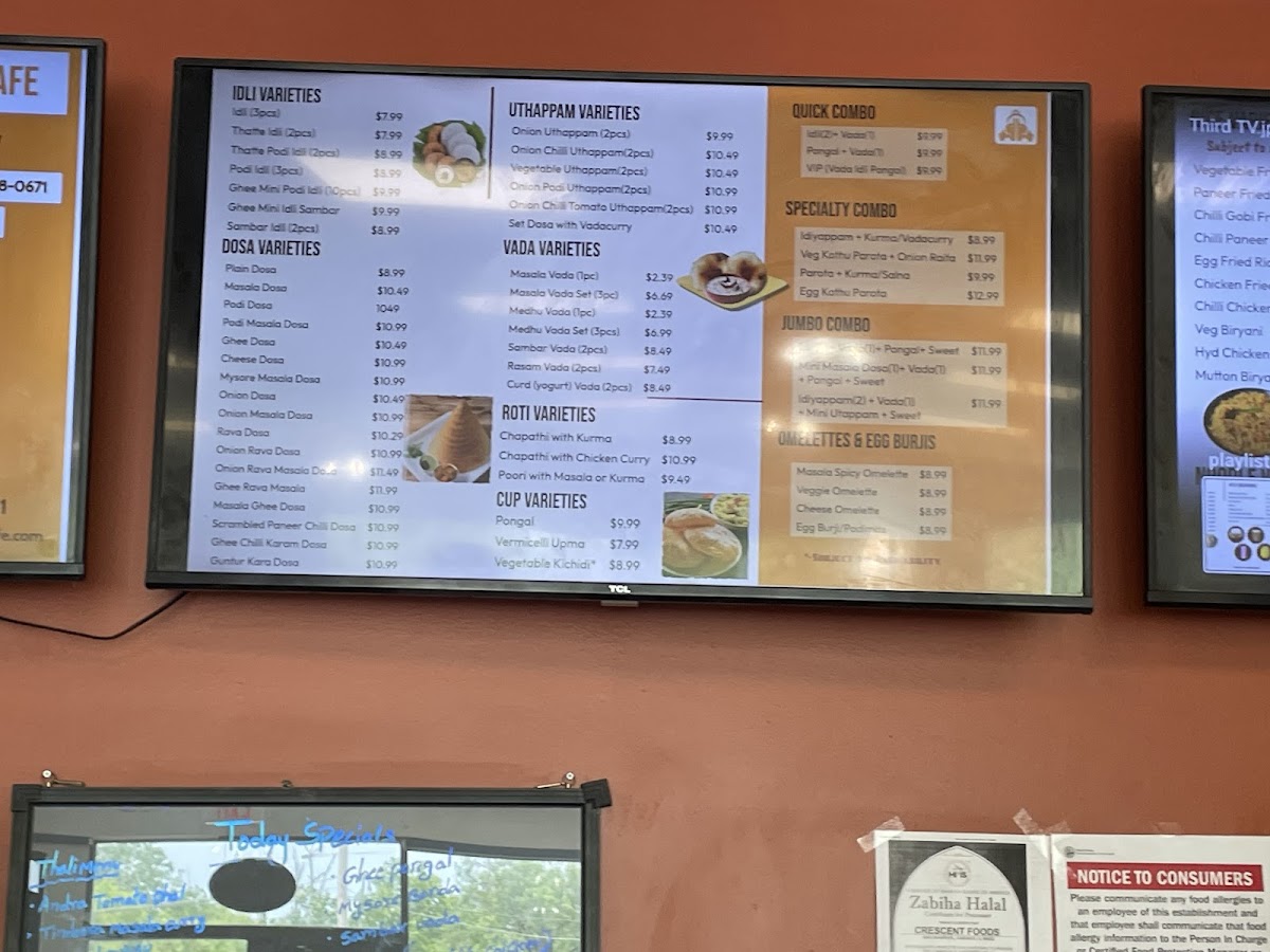 Menu Madhura Cafe-5