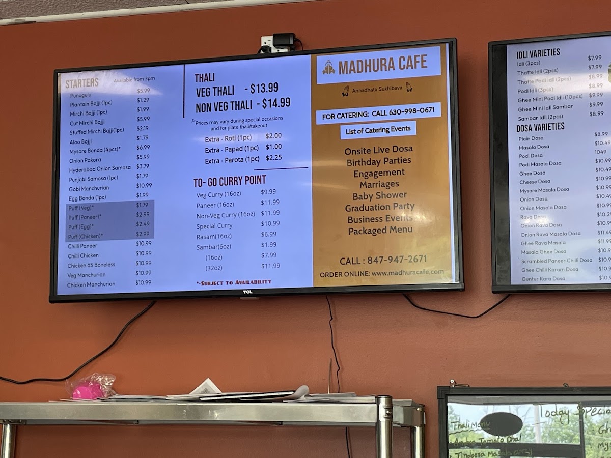 Menu Madhura Cafe-9