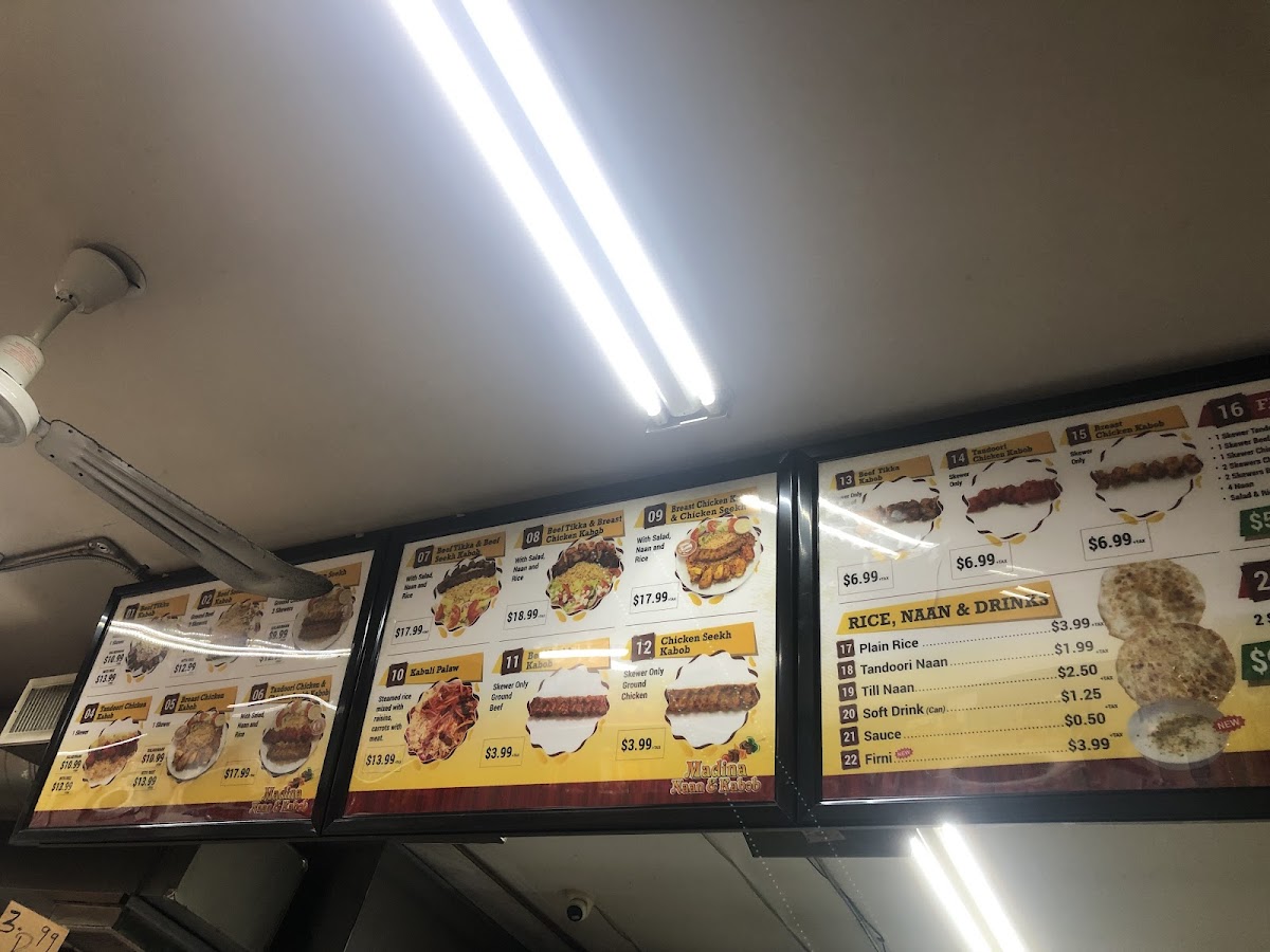 Menu Madina Naan & Kabob-10