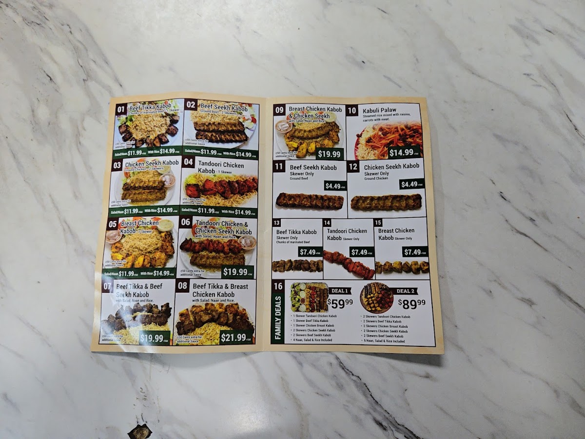 Menu Madina Naan & Kabob-3