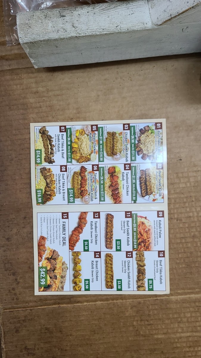 Menu Madina Naan & Kabob-8