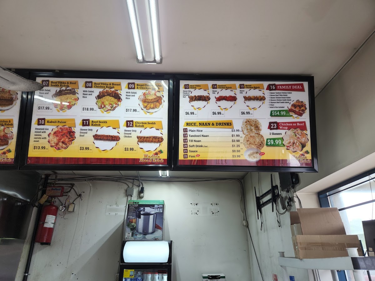 Menu Madina Naan & Kabob-9