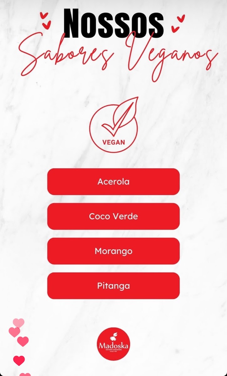 Menu Madoska Sorveteria Artesanal - João Pessoa-4