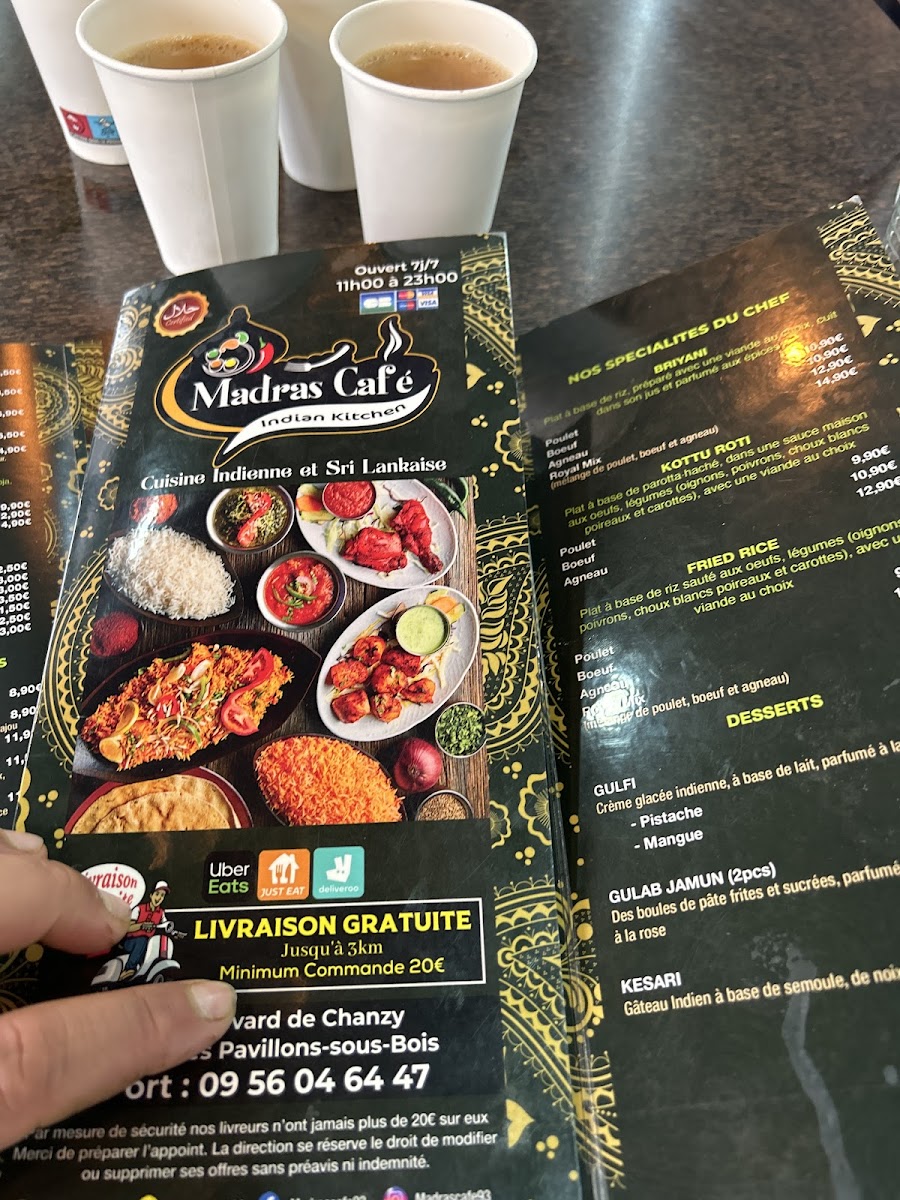 Menu Madras Cafe-5