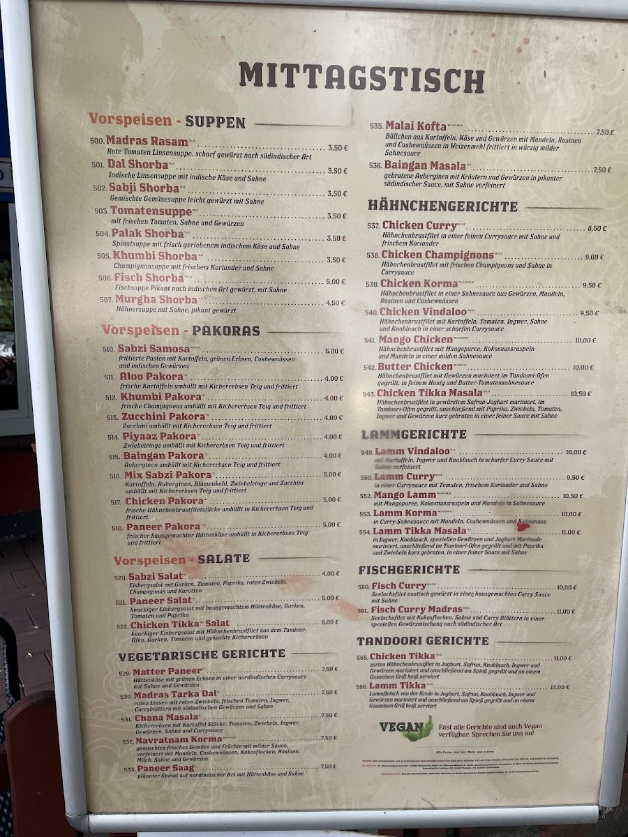 Menu Madras Vanakam-1