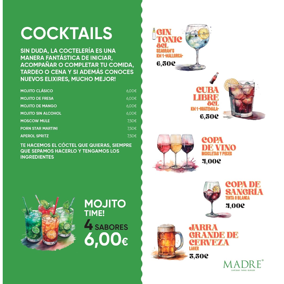 Menu Madre Café Bar - Tapas & Burger-5