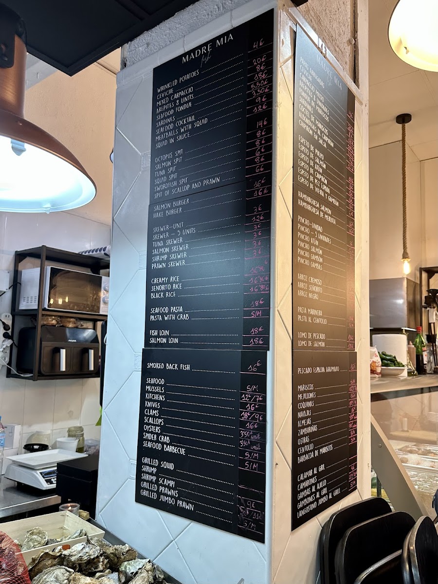 Menu Madre Mia Fish-1