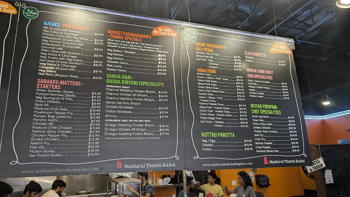 Menu Madurai Thattu Kadai-7