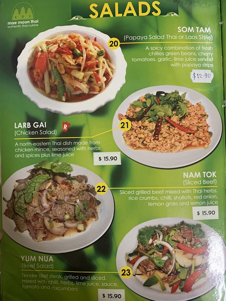 Menu Mae Moon Thai Restaurant-10
