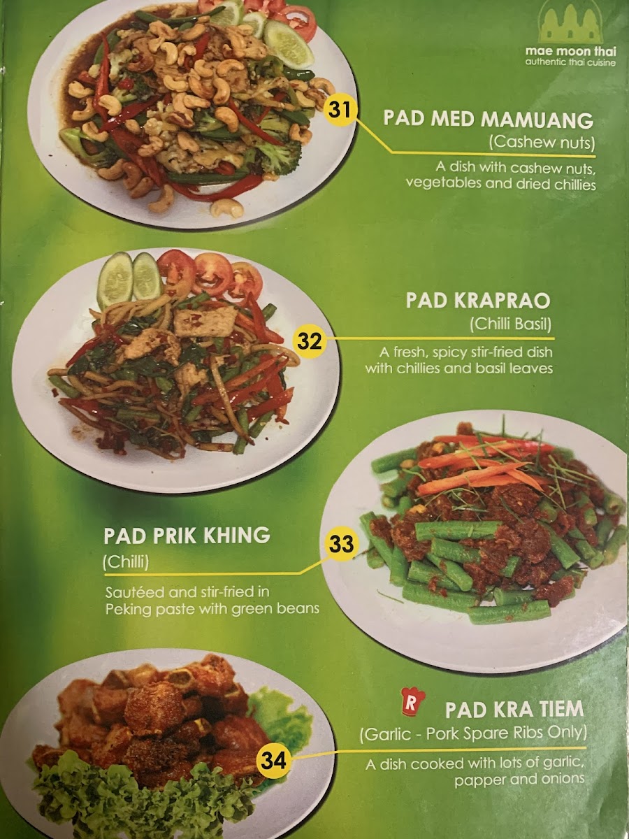 Menu Mae Moon Thai Restaurant-2