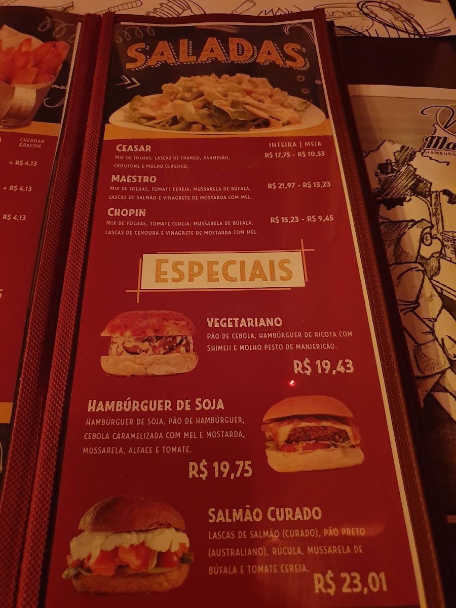 Menu Maestro Burger & Grill-10