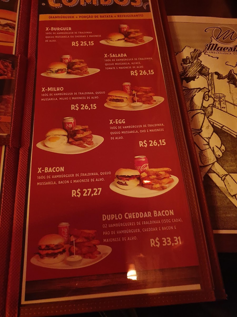 Menu Maestro Burger & Grill-4