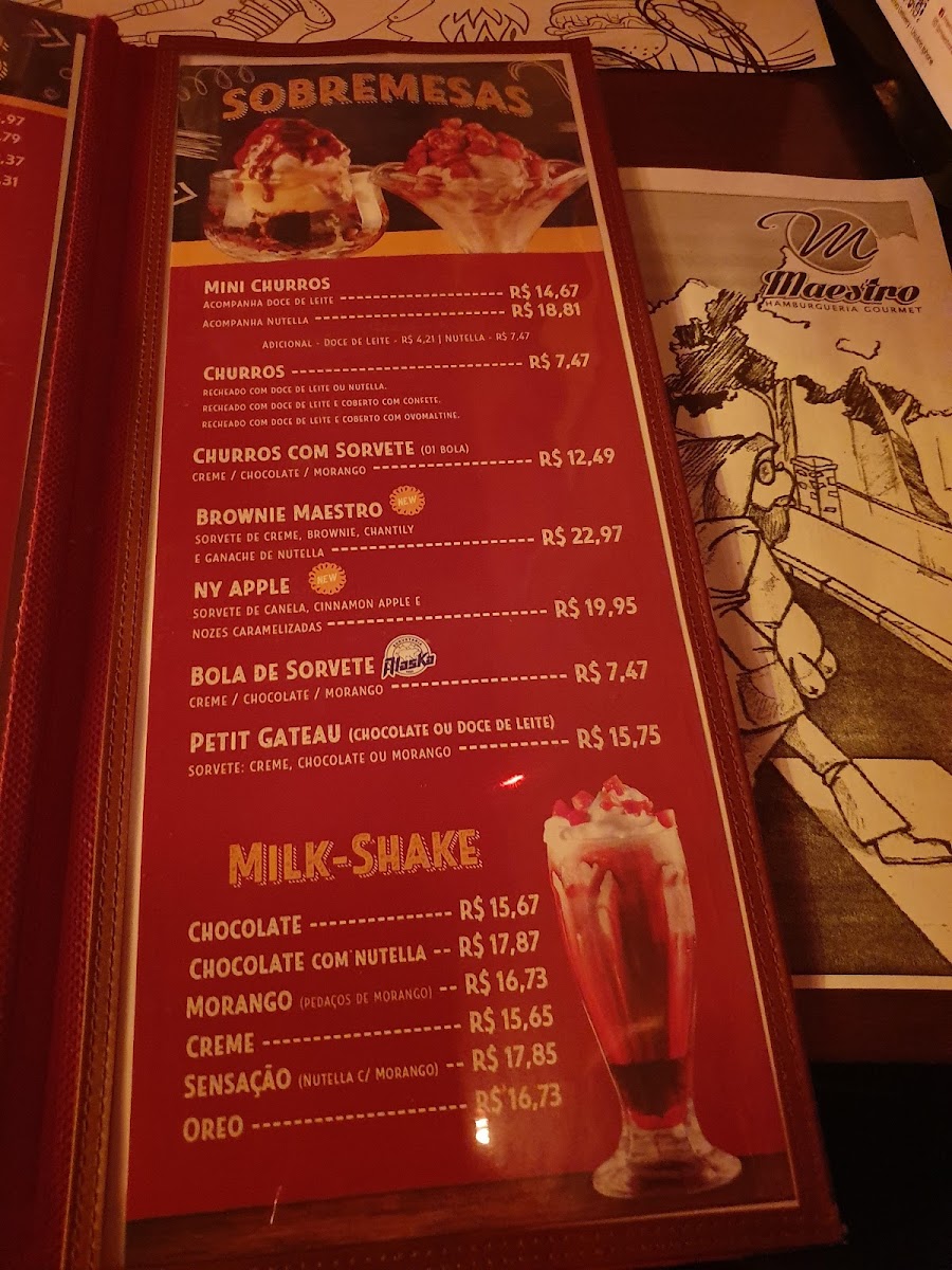 Menu Maestro Burger & Grill-5