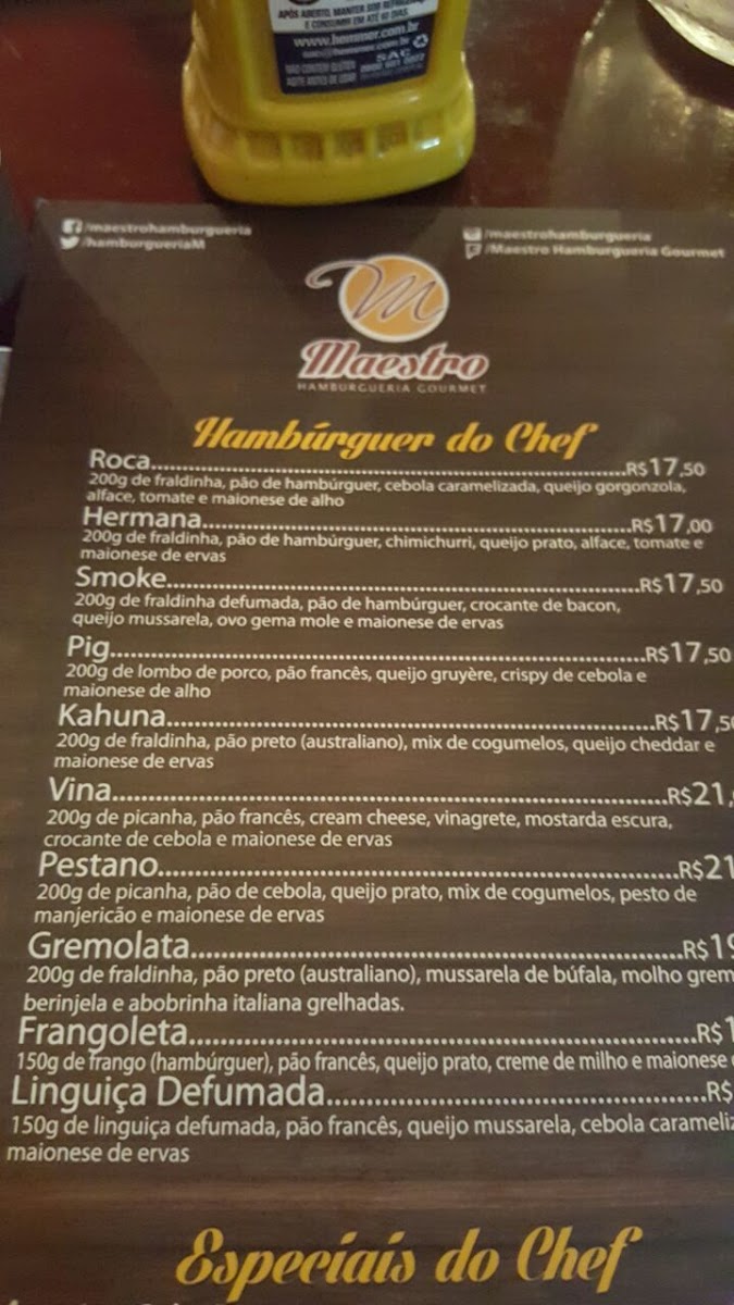 Menu Maestro Burger & Grill-6