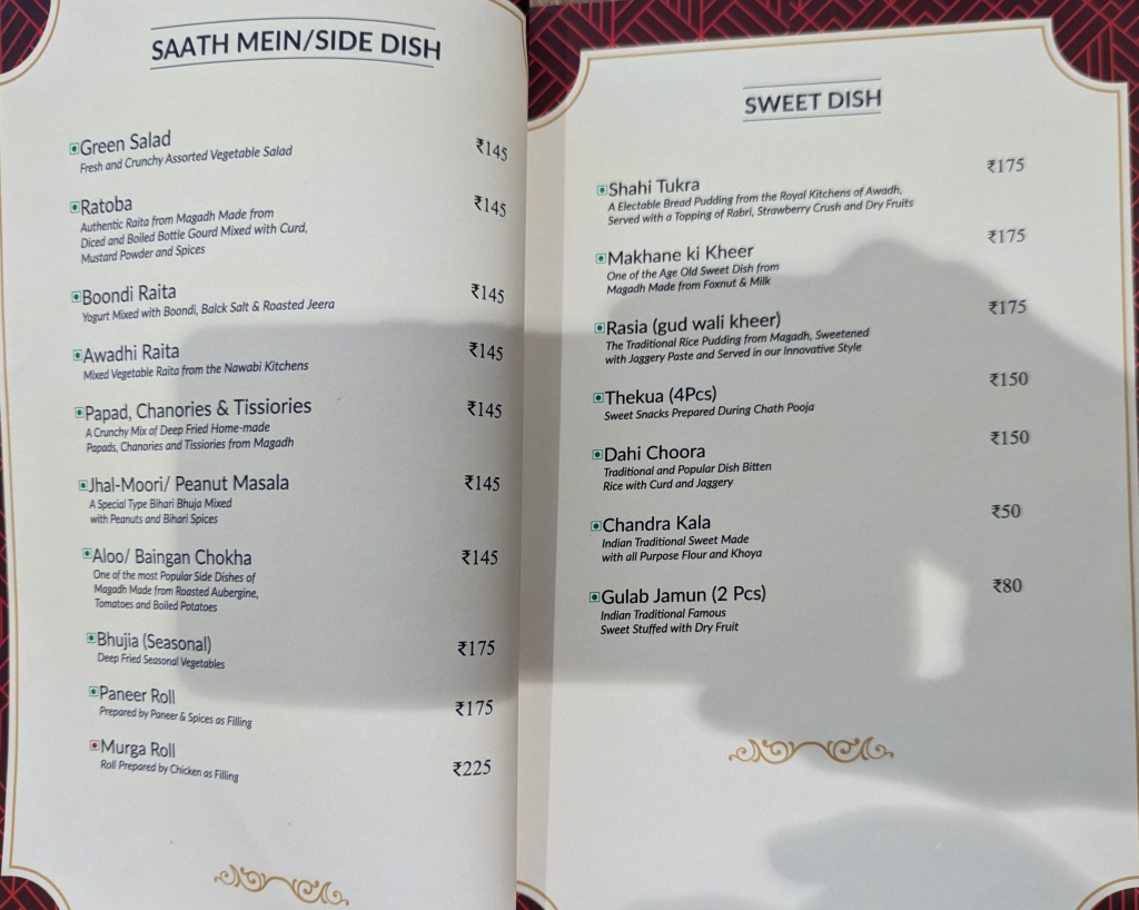 Menu Magadh And Awadh-2