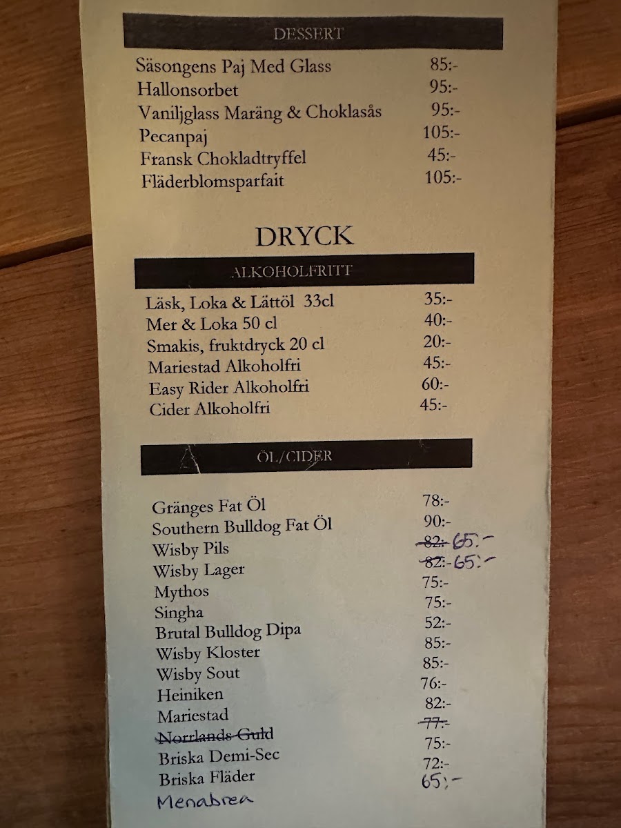 Menu Magasinet Kok Och Bar-10