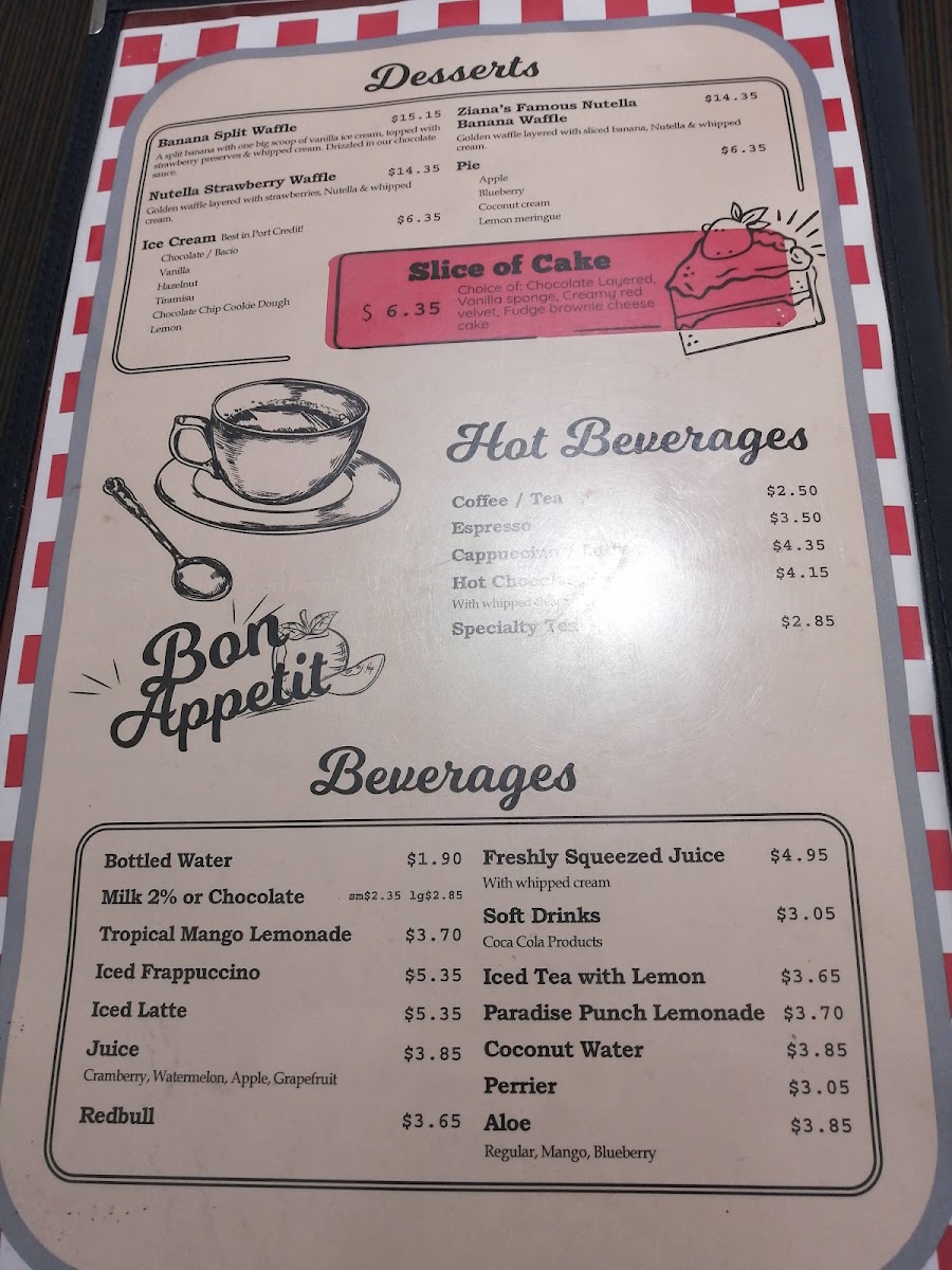 Menu Maggie's Diner-10