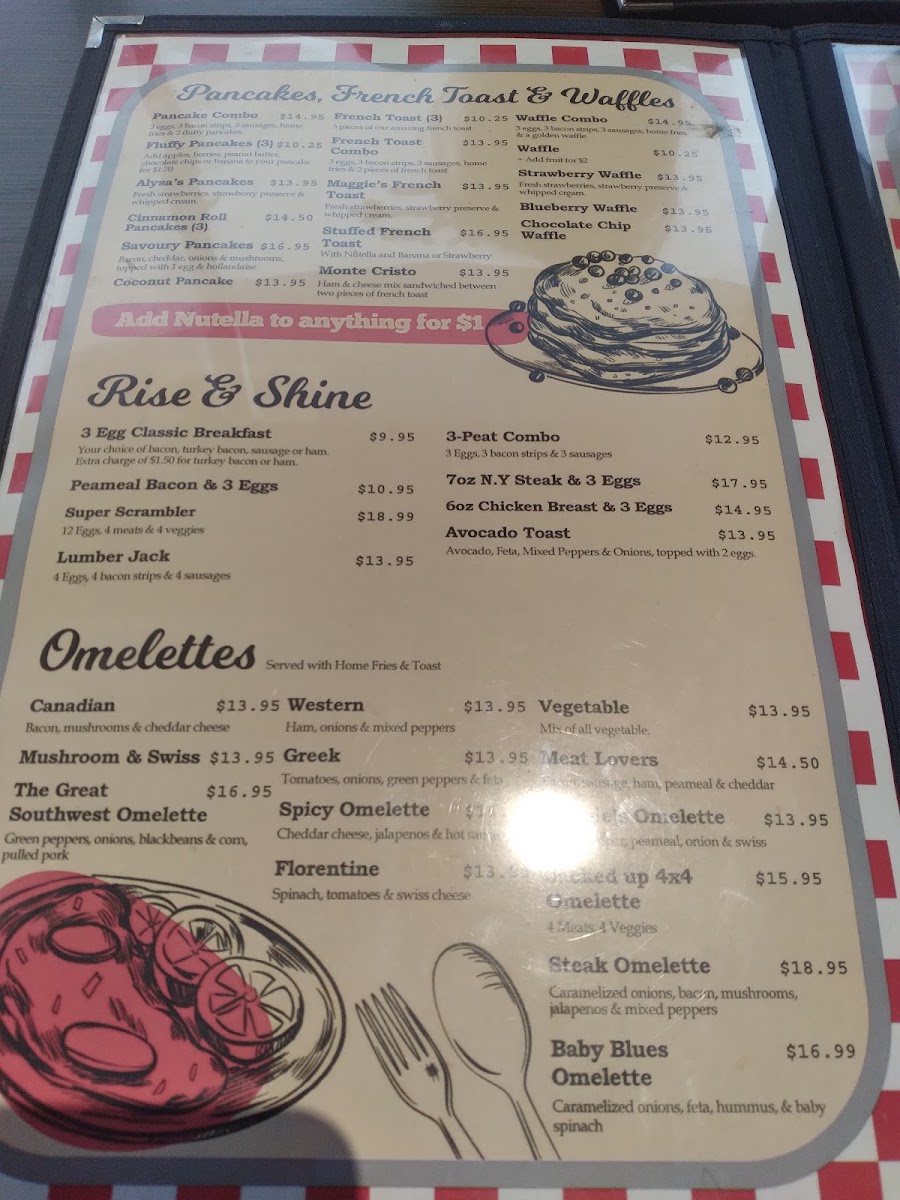 Menu Maggie's Diner-7