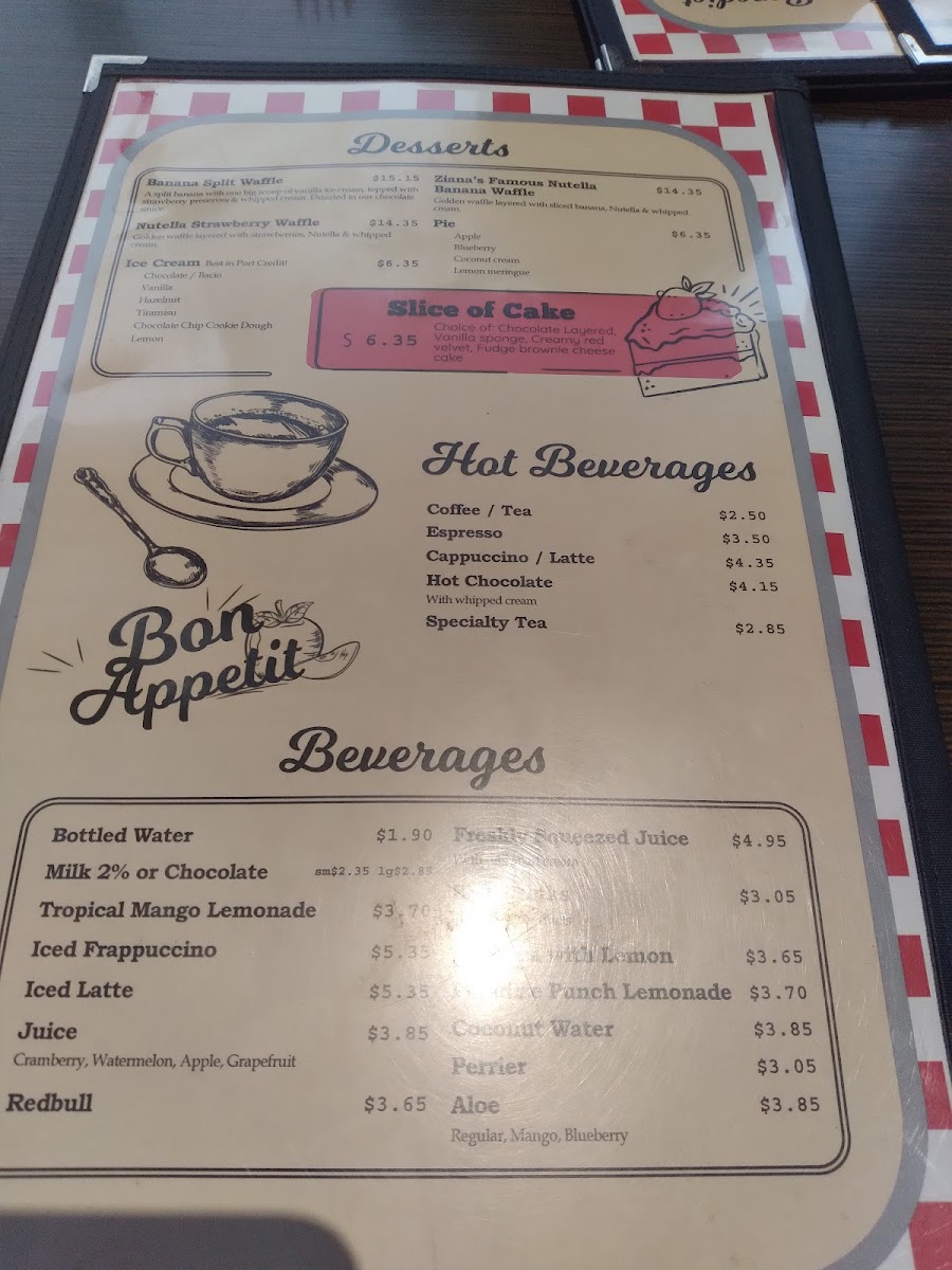 Menu Maggie's Diner-9
