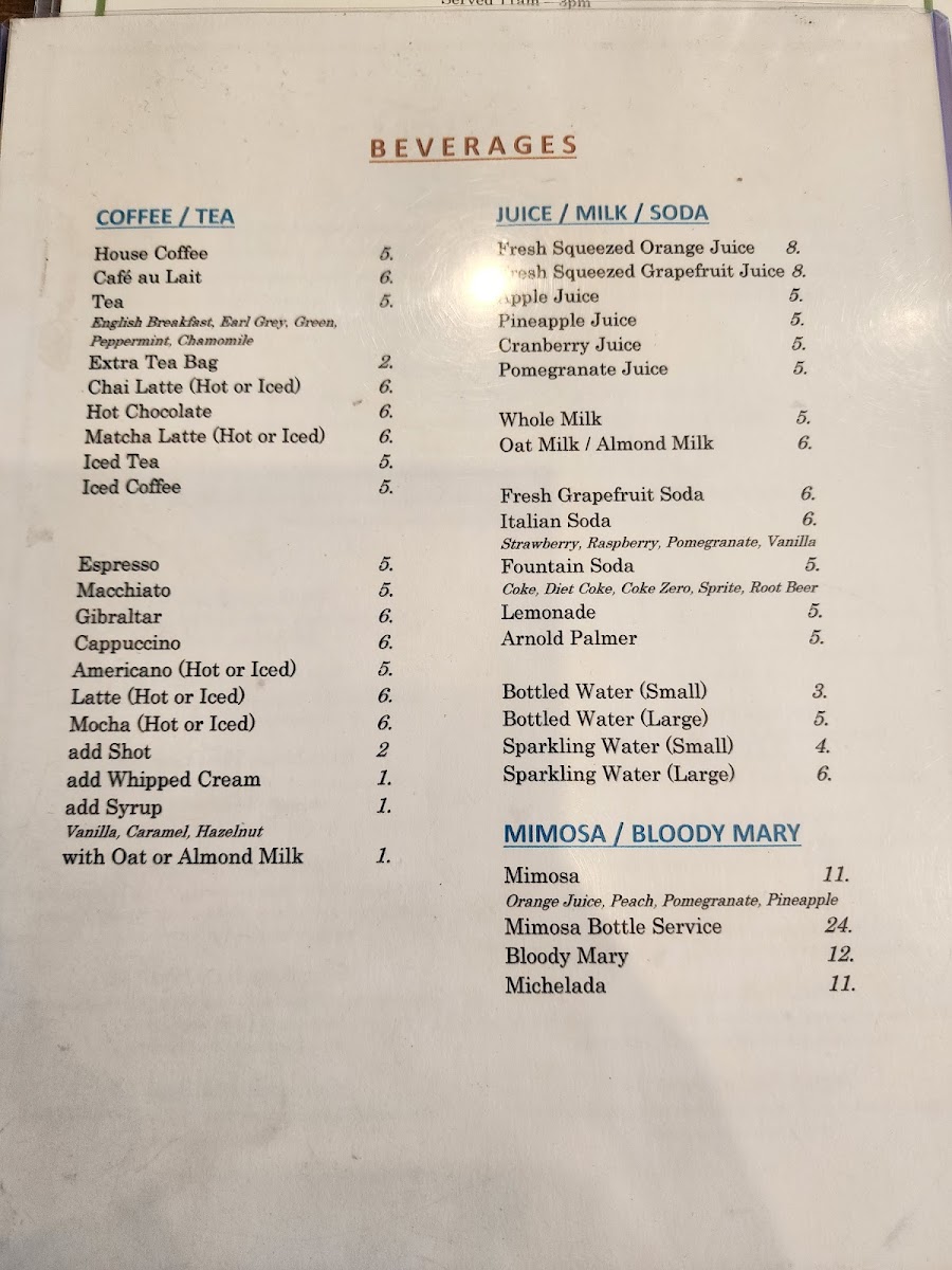 Menu Magnin Street Cafe & Bistro-4