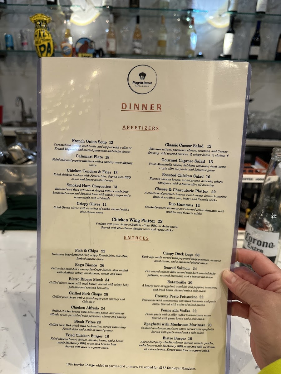 Menu Magnin Street Cafe & Bistro-7