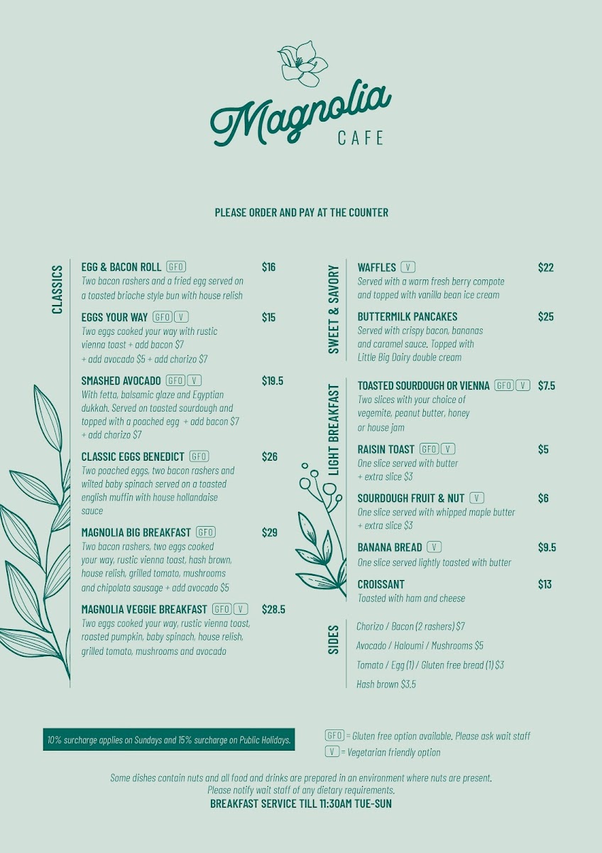 Menu Magnolia Cafe-4