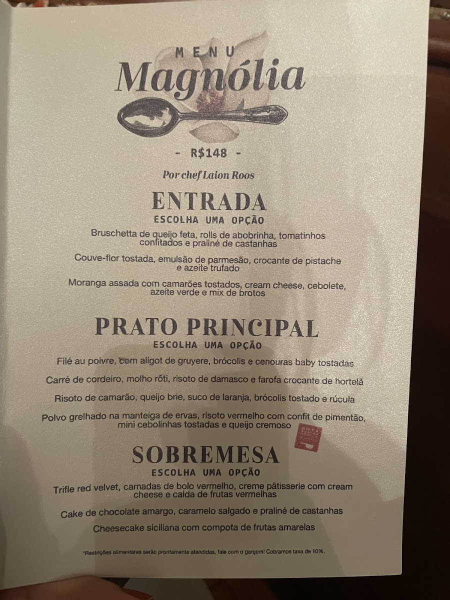 Menu Magnolia Restaurante Bar E Cinema-10
