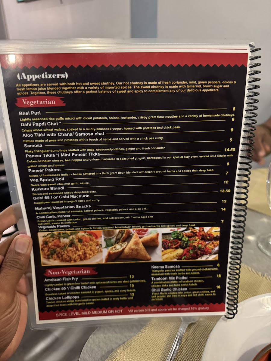 Menu Maharaj Indian Grill-3