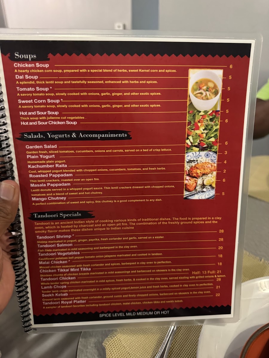 Menu Maharaj Indian Grill-4