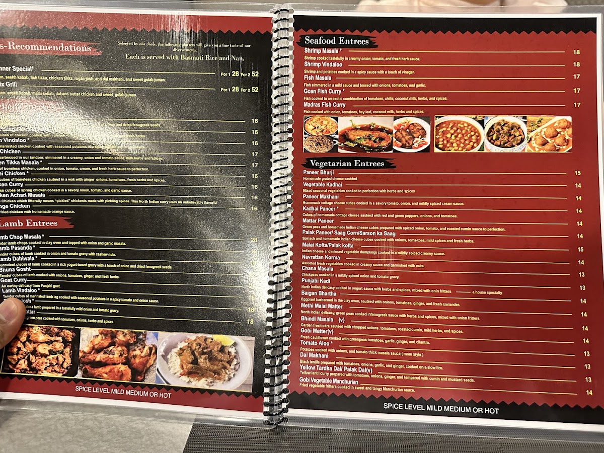 Menu Maharaj Indian Grill-9