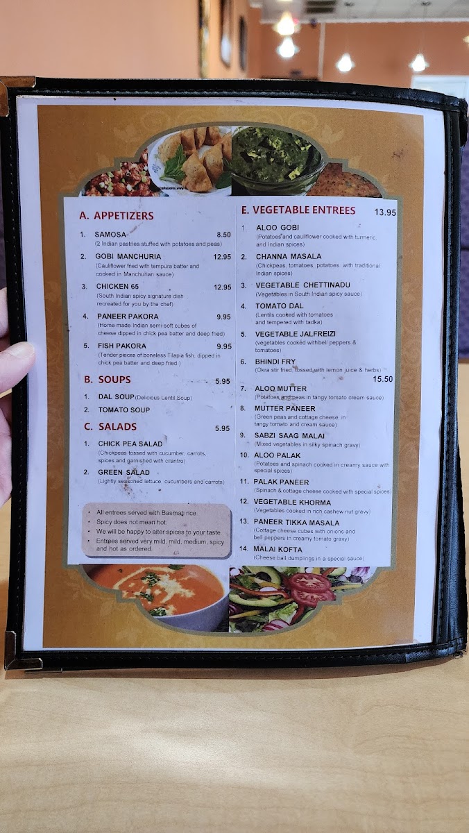 Menu Maharaja Indian Cuisine-1