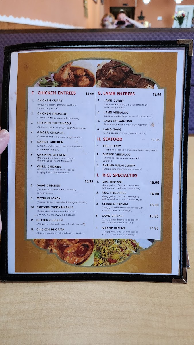 Menu Maharaja Indian Cuisine-2