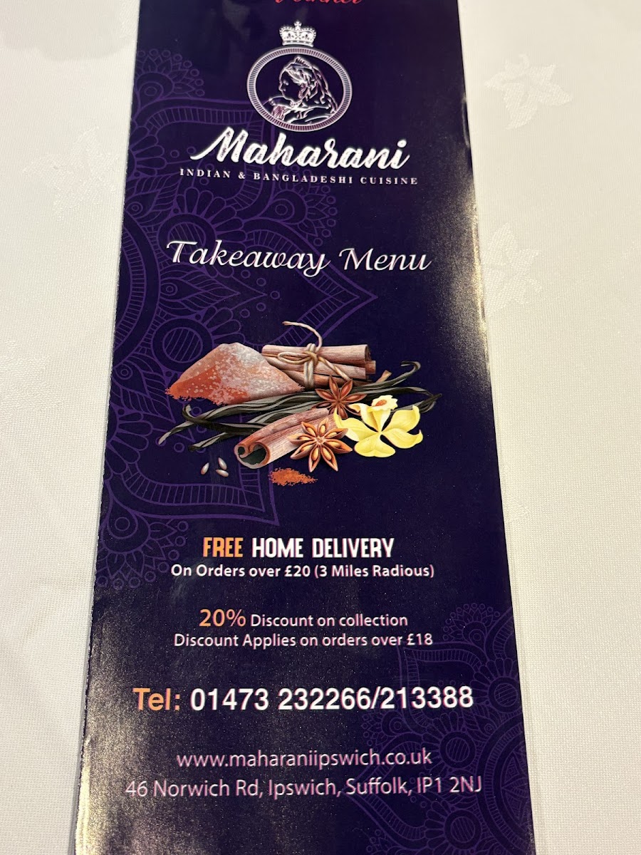 Menu Maharani Indian And Bangladeshi Cuisine-4